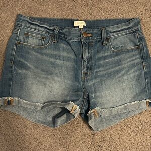 JCrew denim shorts